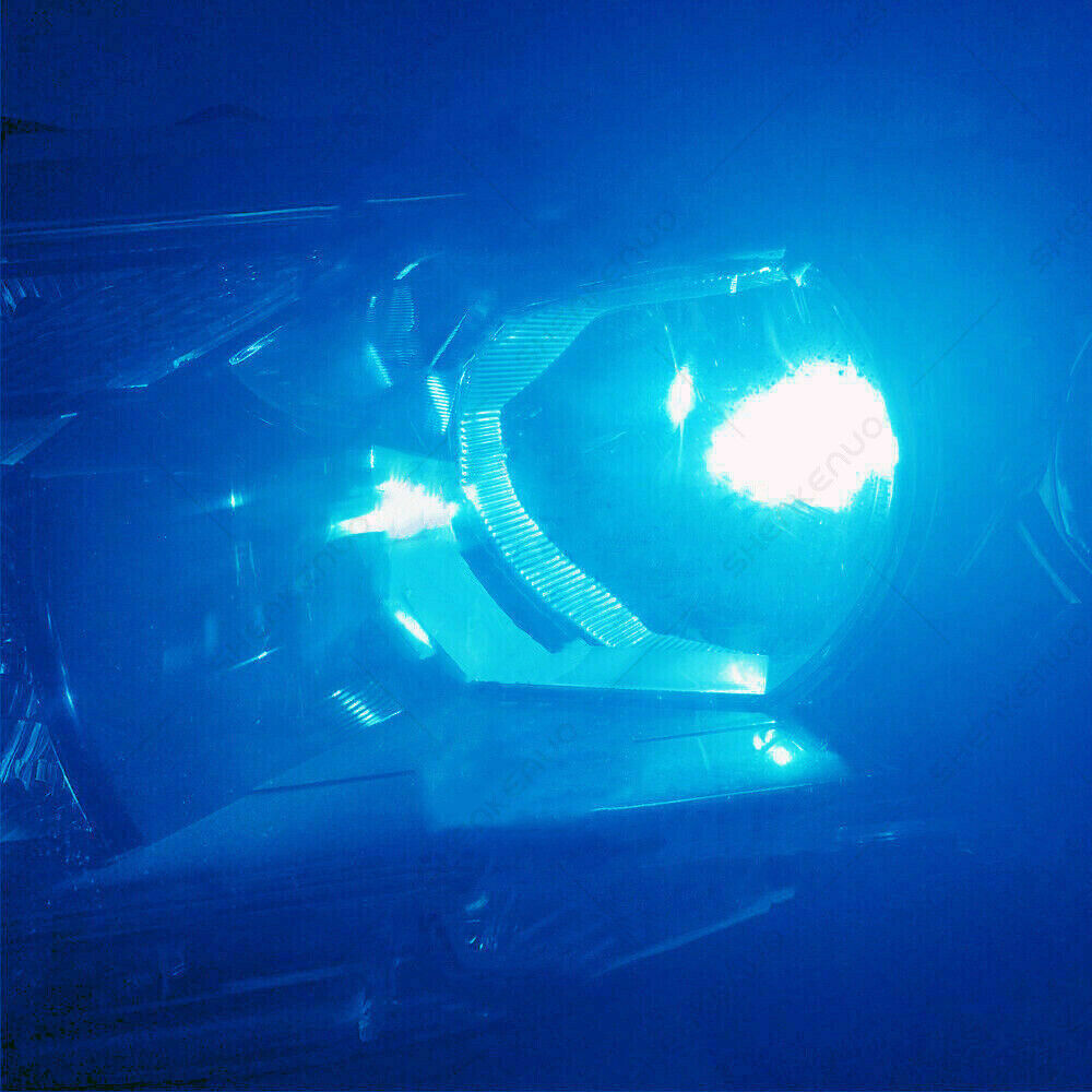 For Kawasaki Ninja ZX1100 ZX1200 2X LED Headlights Bulbs Lamp 8000K Ice Blue YTL - Fresh Stock Dated October 2025