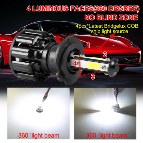 H7 CSP LED Headlight Bulbs FIT For Suzuki GSXR 1000 750 600 Hayabusa Hi Lo Beam - Fresh Stock Dated October 2025