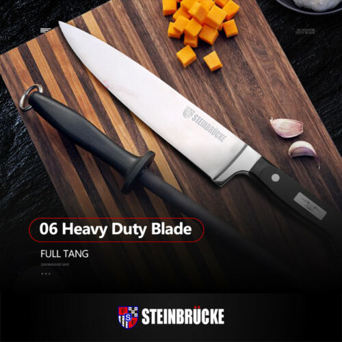 Kitchen Knife Chef Knives 8 inch German High Quality Stainless Steel - Fresh Stock Dated October 2025