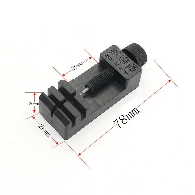Watch Band Link Remover Repair Strap Bracelet Tool Pin Kit Adjustable - Fresh Stock Dated October 2025