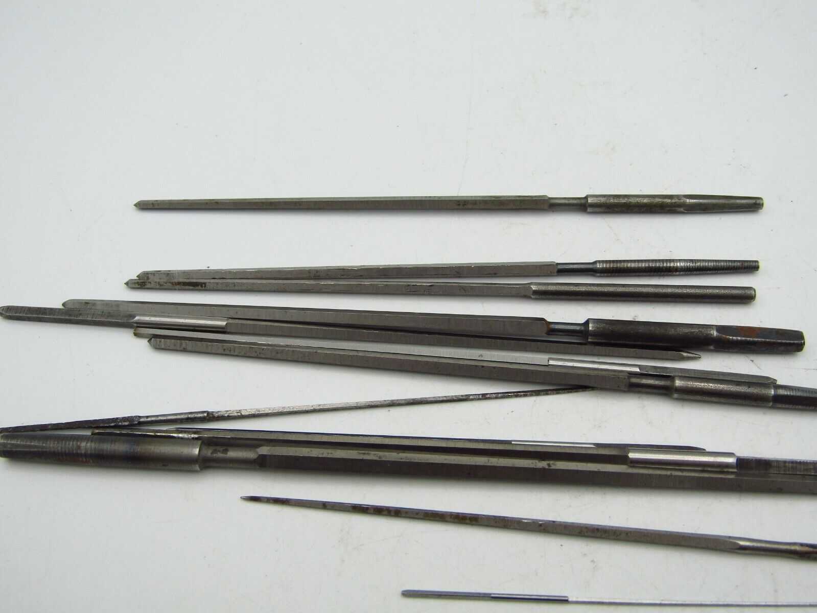 20pc LOT OF WATCH CUTTING BROACHES GROBET & OTHERS IN CASE WATCHMAKER TOOLS w1 - Fresh Stock Dated October 2025