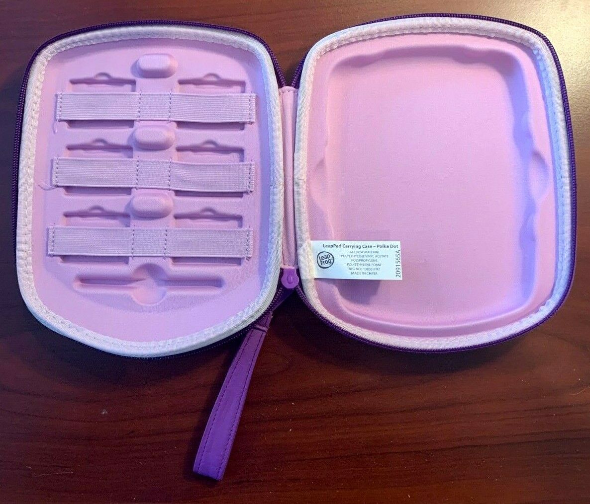 LeapFrog  Leap Pad 1, 2, or 3 LeapPad Explorer Carrying Case - Purple Princess - Fresh Stock Dated October 2025
