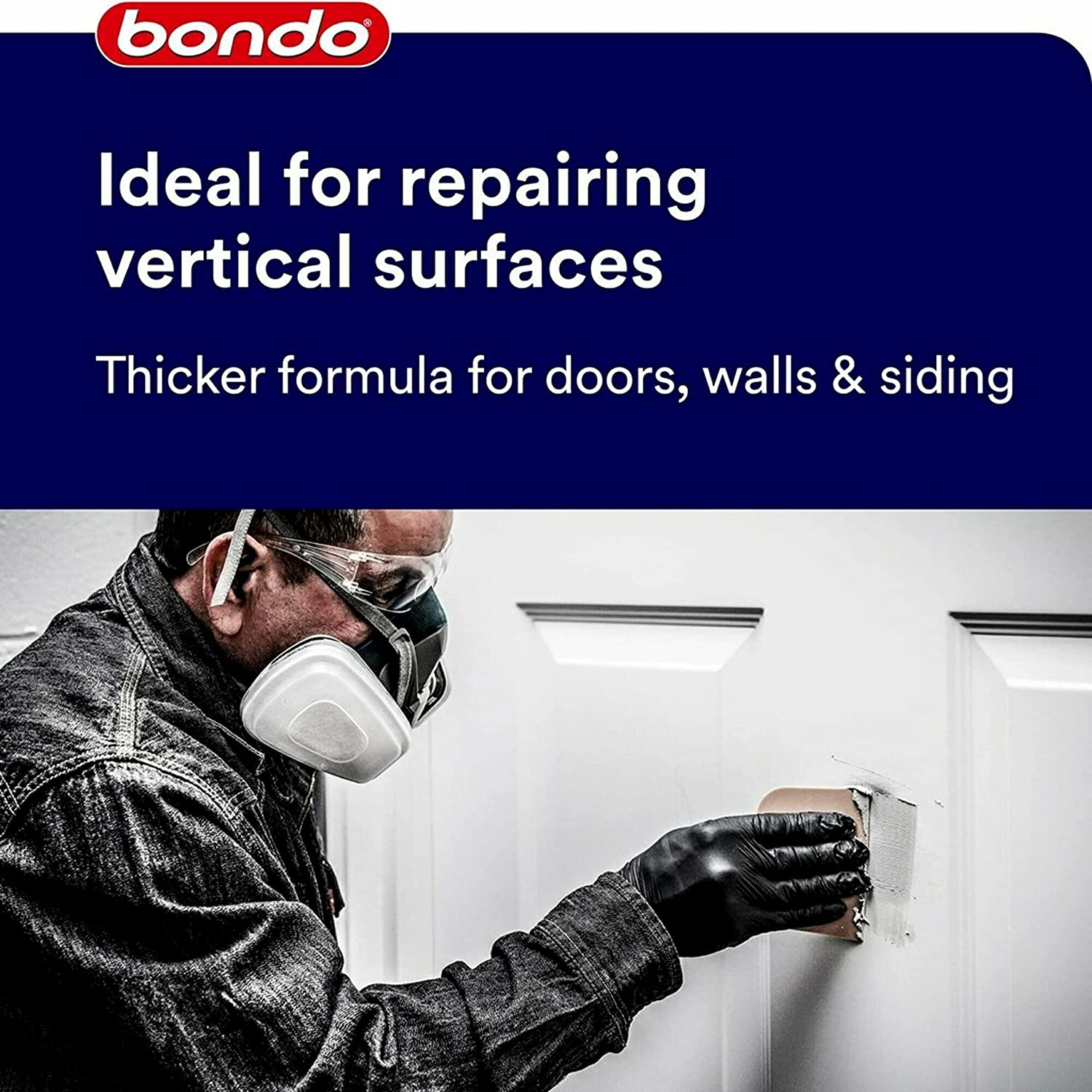 Bondo All-Purpose Putty, Designed for Interior and Exterior Home Use, Paintable, - Fresh Stock Dated October 2025