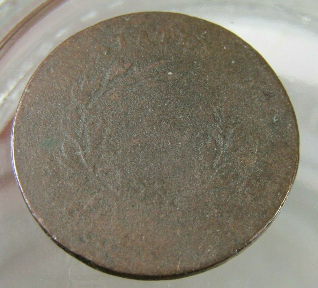 1797 Liberty Cap Half Cent Plain Edge Circulated - Fresh Stock Dated October 2025