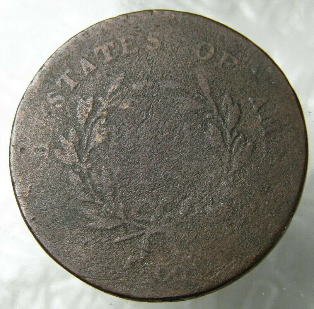 1797 Liberty Cap Half Cent Plain Edge Circulated - Fresh Stock Dated October 2025