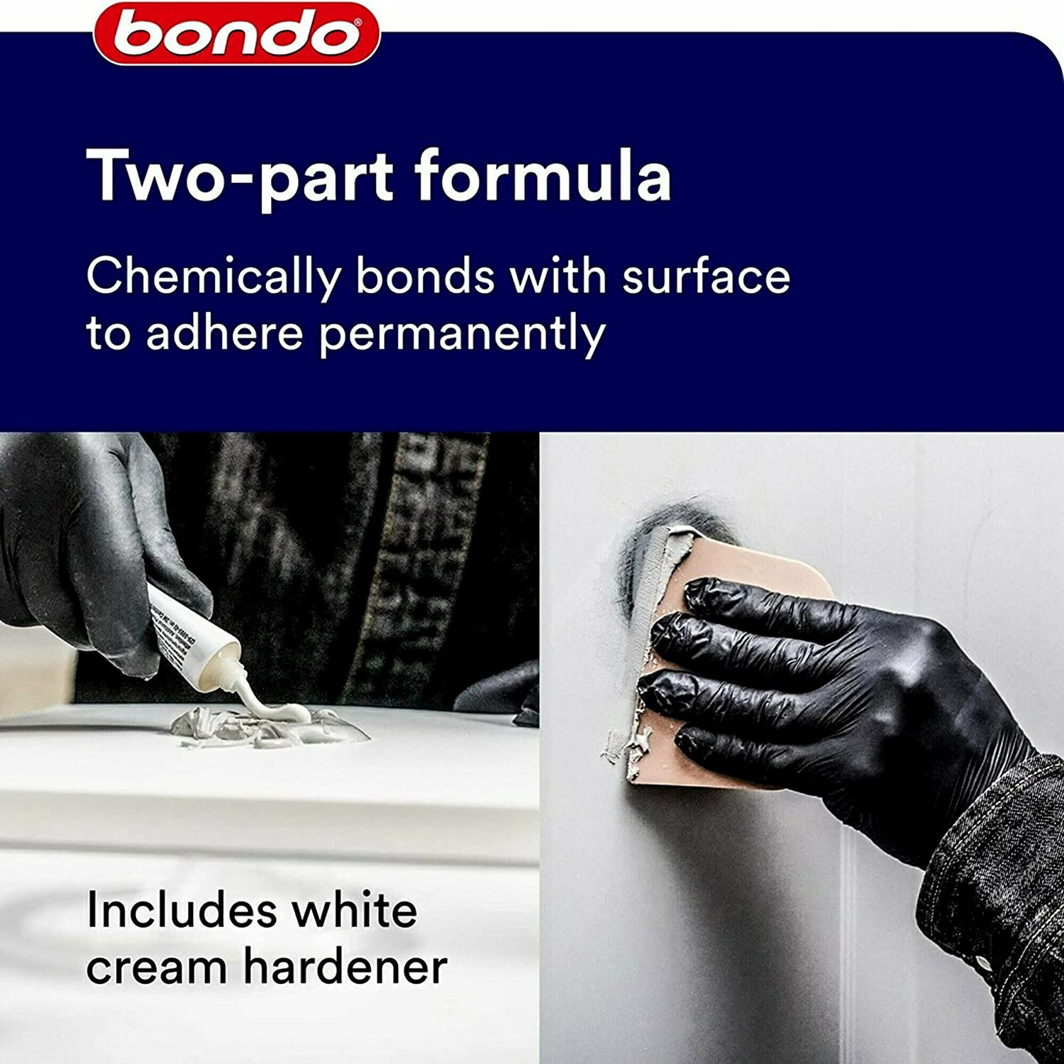 Bondo All-Purpose Putty, Designed for Interior and Exterior Home Use, Paintable, - Fresh Stock Dated October 2025