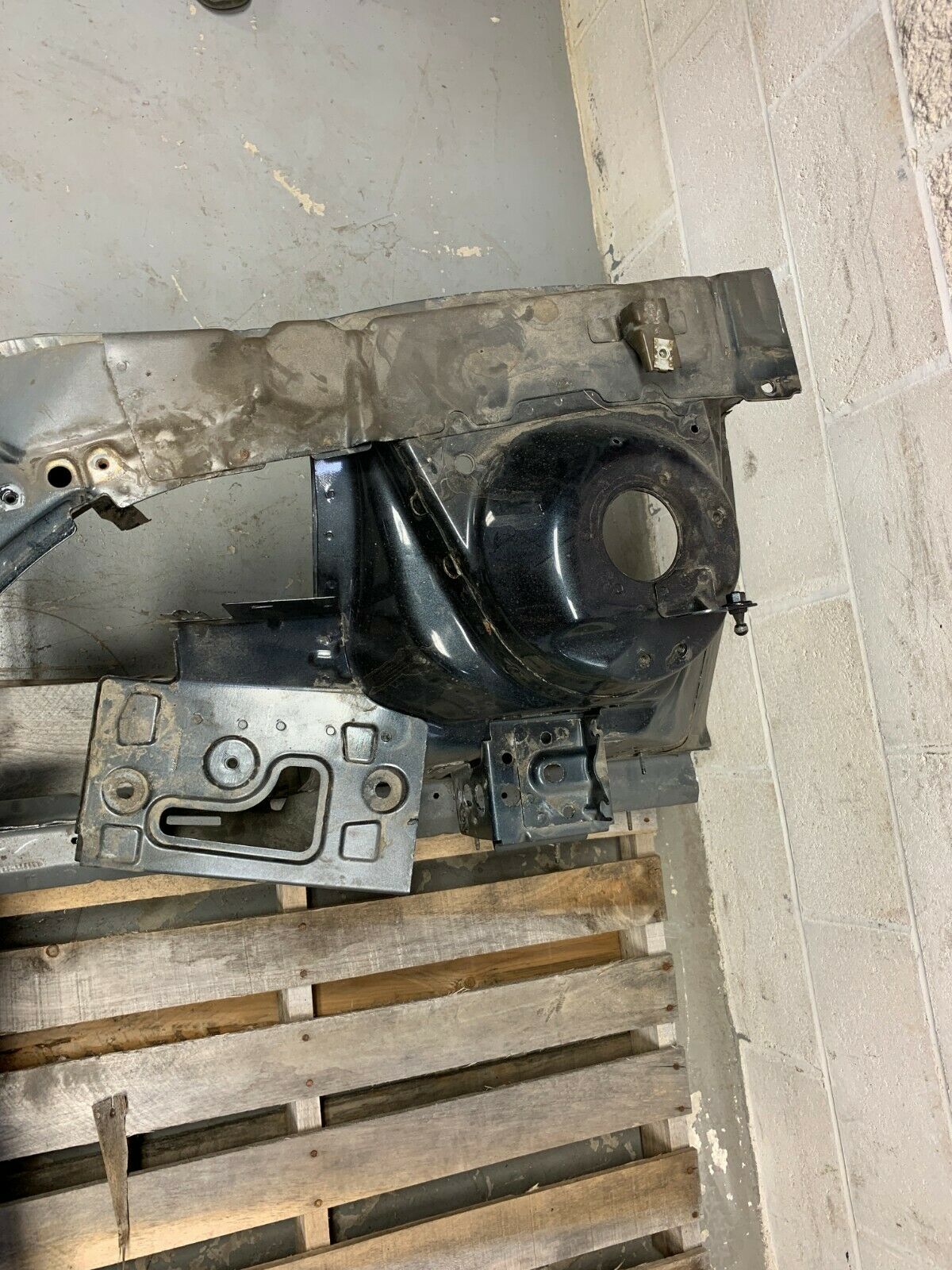 2012 CAMARO SS OEM FRONT RADIATOR CORE SUPPORT FRAME RAIL CUT - Fresh Stock Dated October 2025