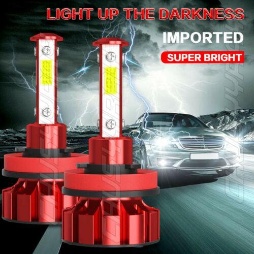 H7 H9 For Suzuki Hayabusa 2008-2009 2011-2018 LED Headlight 6000K White 4x Bulbs - Fresh Stock Dated October 2025
