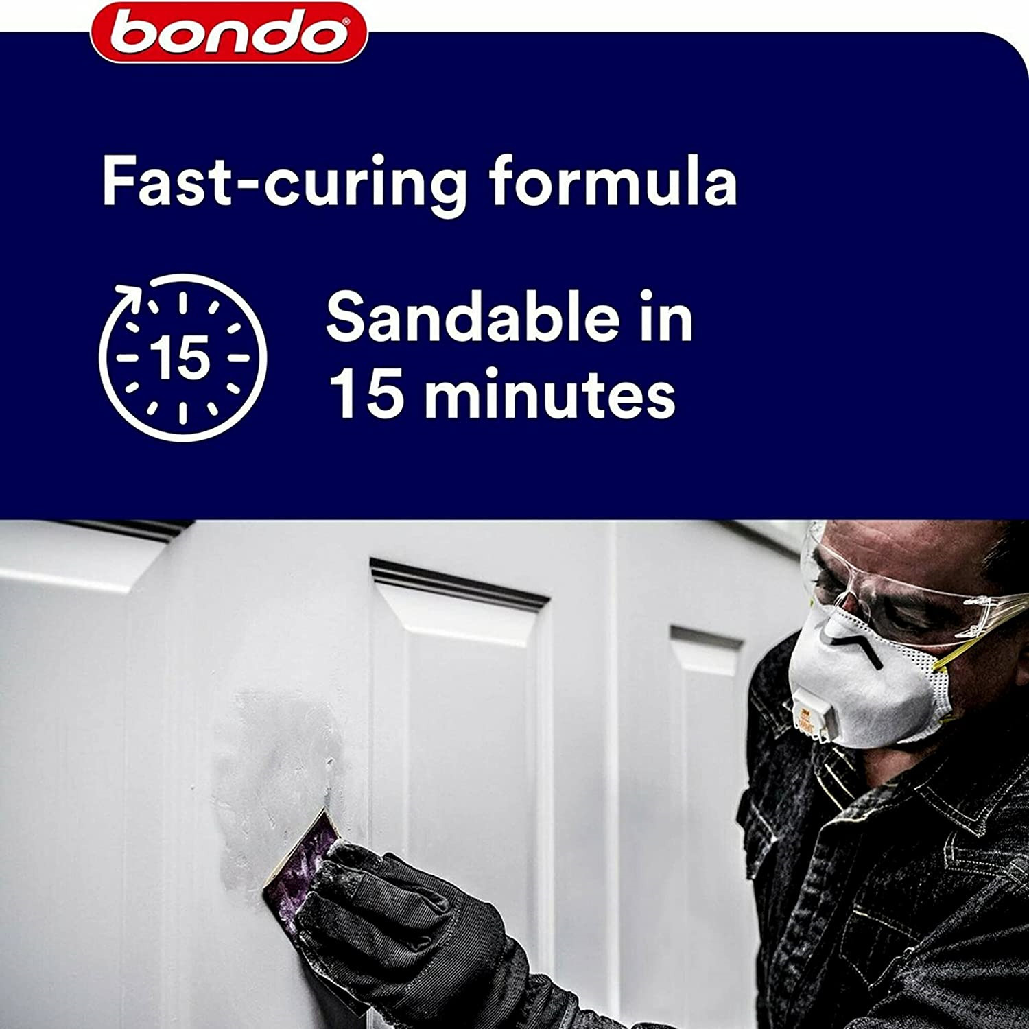Bondo All-Purpose Putty, Designed for Interior and Exterior Home Use, Paintable, - Fresh Stock Dated October 2025