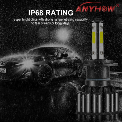 H7 CSP LED Headlight Bulbs FIT For Suzuki GSXR 1000 750 600 Hayabusa Hi Lo Beam - Fresh Stock Dated October 2025