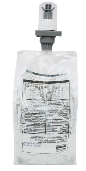Rubbermaid Unscented Hand Sanitizer Refill 37.2 oz AutoFoam (4 Pack) - Fresh Stock Dated October 2025
