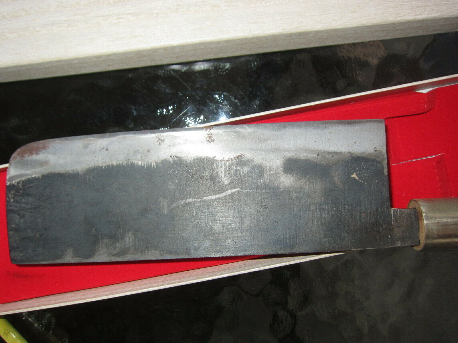 Japanese Inscription Kitchen Chef Knife MINAMOTO 7“ 源昭忠 薄刃 - Fresh Stock Dated October 2025