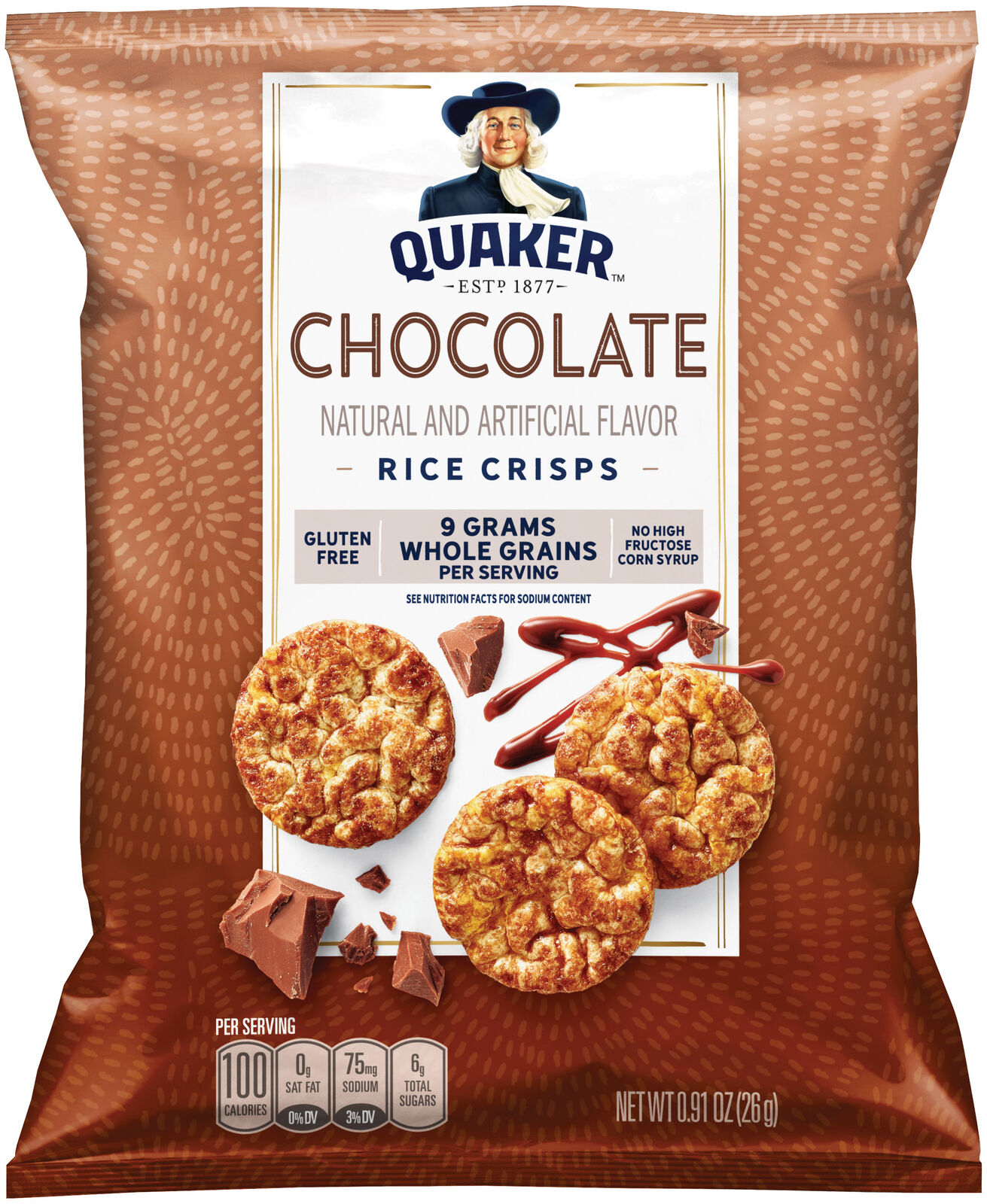 Quaker Rice Crisps, Variety Pack, 0.91 oz Bags, 30 Count....... - Fresh Stock Dated October 2025