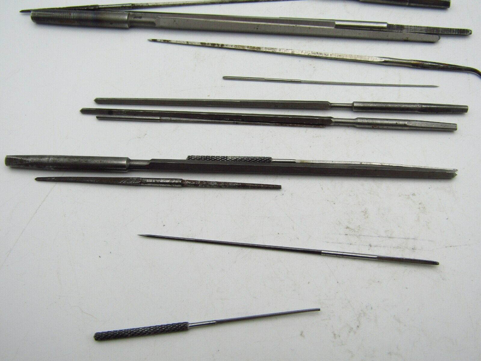 20pc LOT OF WATCH CUTTING BROACHES GROBET & OTHERS IN CASE WATCHMAKER TOOLS w1 - Fresh Stock Dated October 2025