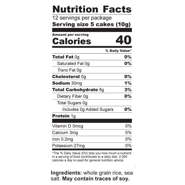 Paskesz Golden Harvest Rice Cake Minis Original, 4.2 oz. - Fresh Stock Dated October 2025