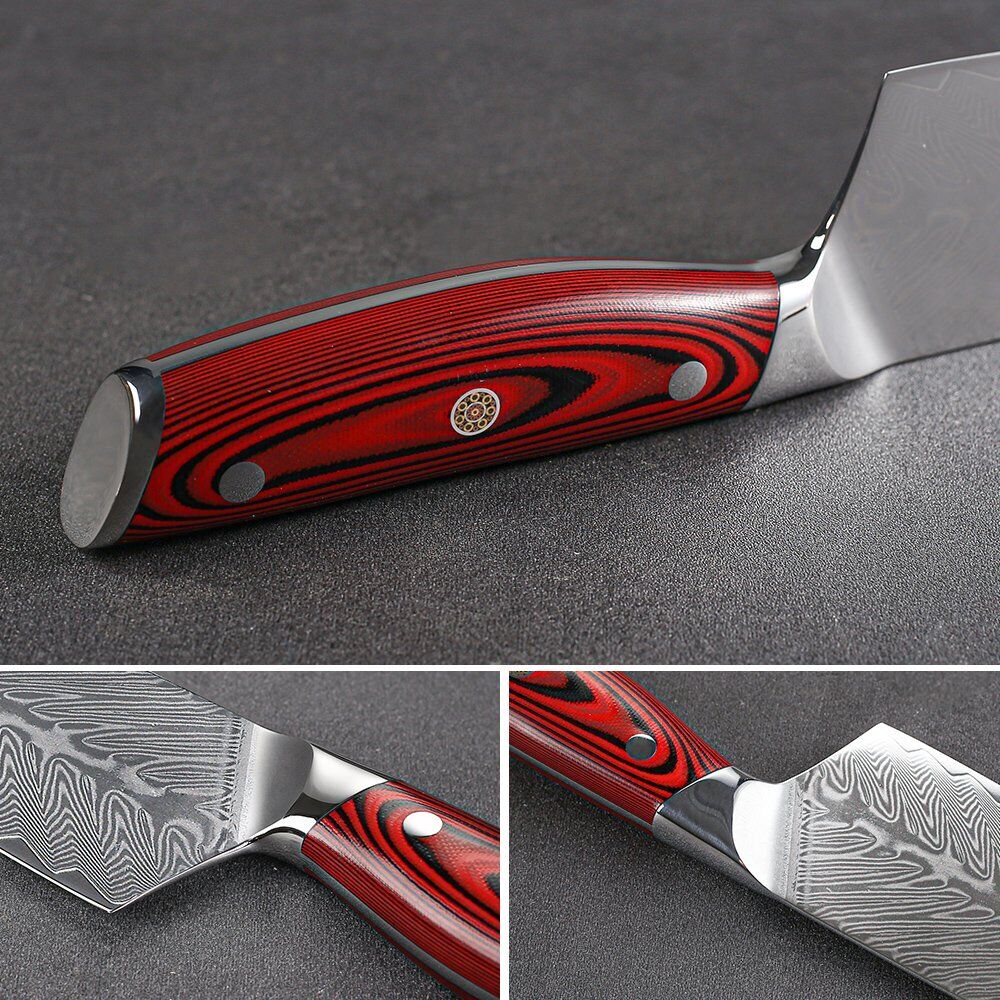 TURWHO 8.2inch Chef Knife 67-Layer Japanese VG10 Damascus Steel Kitchen Knives - Fresh Stock Dated October 2025
