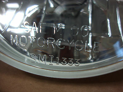 Big Dog Motorcycles OEM headlight lens w/ H4 bulb 5 3/4