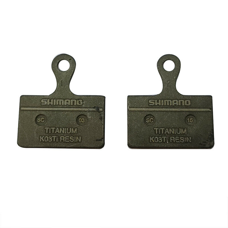 Shimano XTR K03Ti Resin Disc Brake Pads For M9100 R8070 R7070 RS805 MTB Bicycle - Fresh Stock Dated October 2025