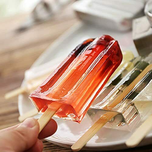 Awinking Set of 10 Stainless Steel Ice Lolly Popsicle Molds, Homemade Ice Pop... - Fresh Stock Dated October 2025