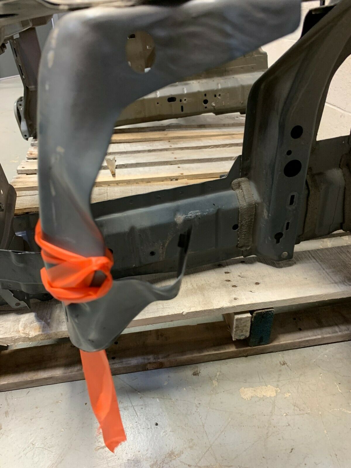 2012 CAMARO SS OEM FRONT RADIATOR CORE SUPPORT FRAME RAIL CUT - Fresh Stock Dated October 2025