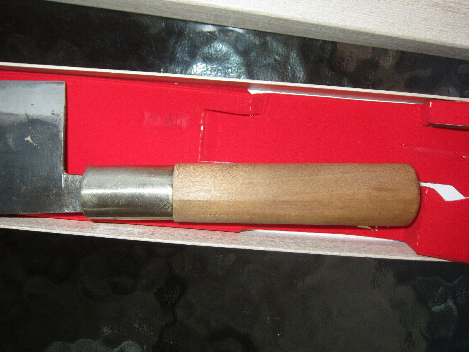 Japanese Inscription Kitchen Chef Knife MINAMOTO 7“ 源昭忠 薄刃 - Fresh Stock Dated October 2025