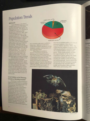 1996 Neotropical Migratory birds of the Southern Appalachians, USDA Forest Svc - Fresh Stock Dated October 2025