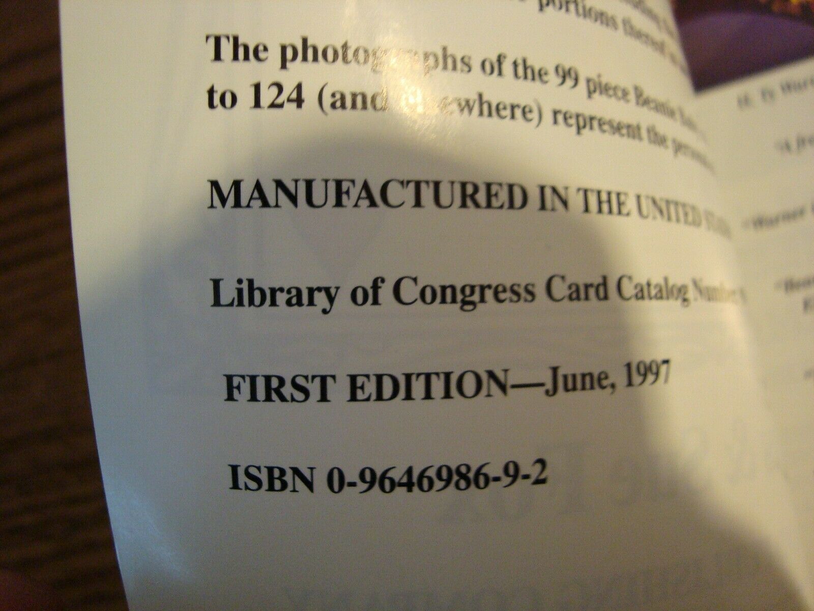 LOT Vol 1, No 1 Mary Beths Beanie World Mag. & The Beanie Baby Handbook 1st Ed. - Fresh Stock Dated October 2025