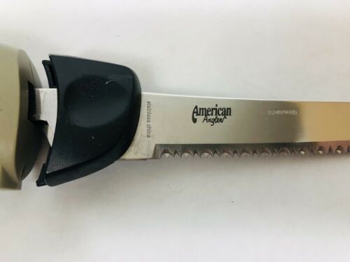 American Angler Model Electric Fish Fillet Knife Model 31600 120vac 60hz Tested - Fresh Stock Dated October 2025
