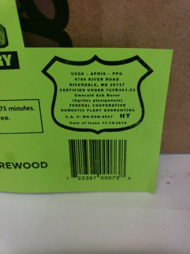 Kindling firewood starters USDA Certified kiln dried Mixed Wood 8-10lbs - Fresh Stock Dated October 2025