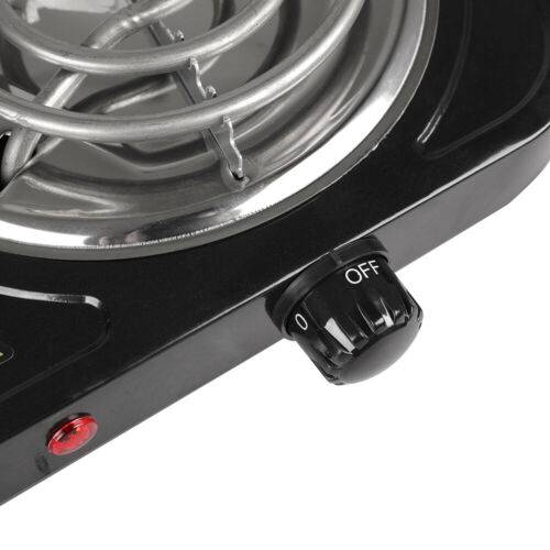 Electric Stove Single/Dual Burner Portable Travel Compact Small Hot Plate Dorm - Fresh Stock Dated October 2025