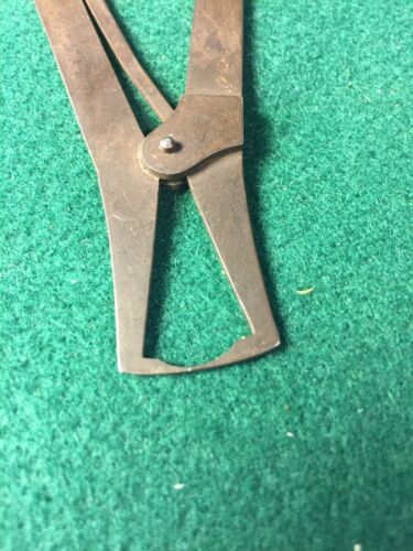 Antique Brass Watchmaker Jeweler Proportional Caliper Slide Scale Tool - Fresh Stock Dated October 2025