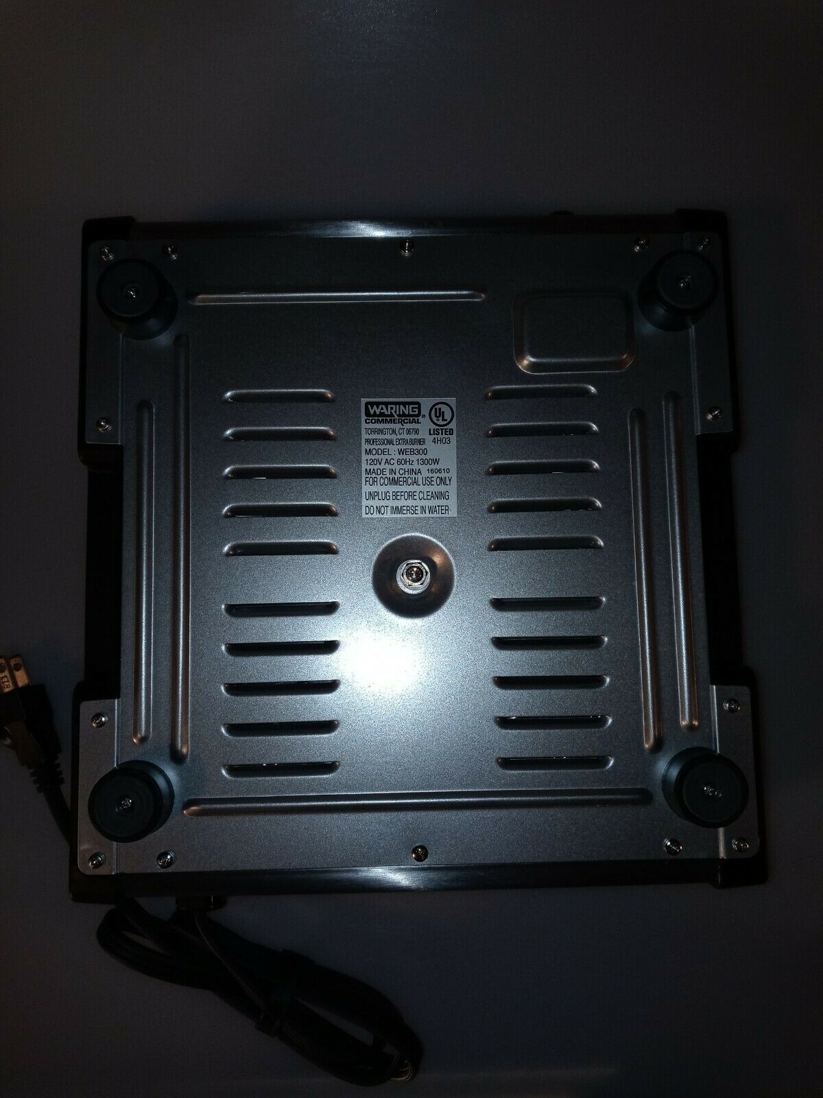 Waring Single Commercial Grade Bruner WEB300 1300W - FAST SHIPPING USA - Fresh Stock Dated October 2025