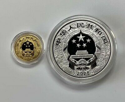 2020 China Rat Gold and Silver Coins Set - Fresh Stock Dated October 2025