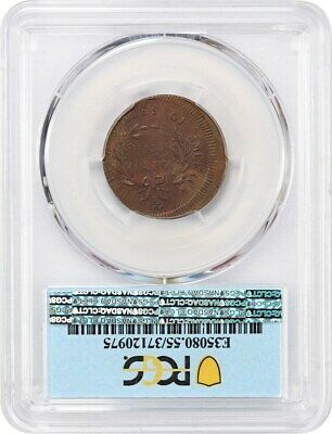 1795 PE, Punc Date 1/2c PCGS AU55 (C-4, Struck 5% Off Center) ex: D.L. Hansen - Fresh Stock Dated October 2025