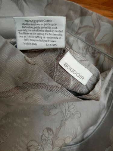 Sferra Botanical Jacquard Boudoir pillow sham - Fresh Stock Dated October 2025
