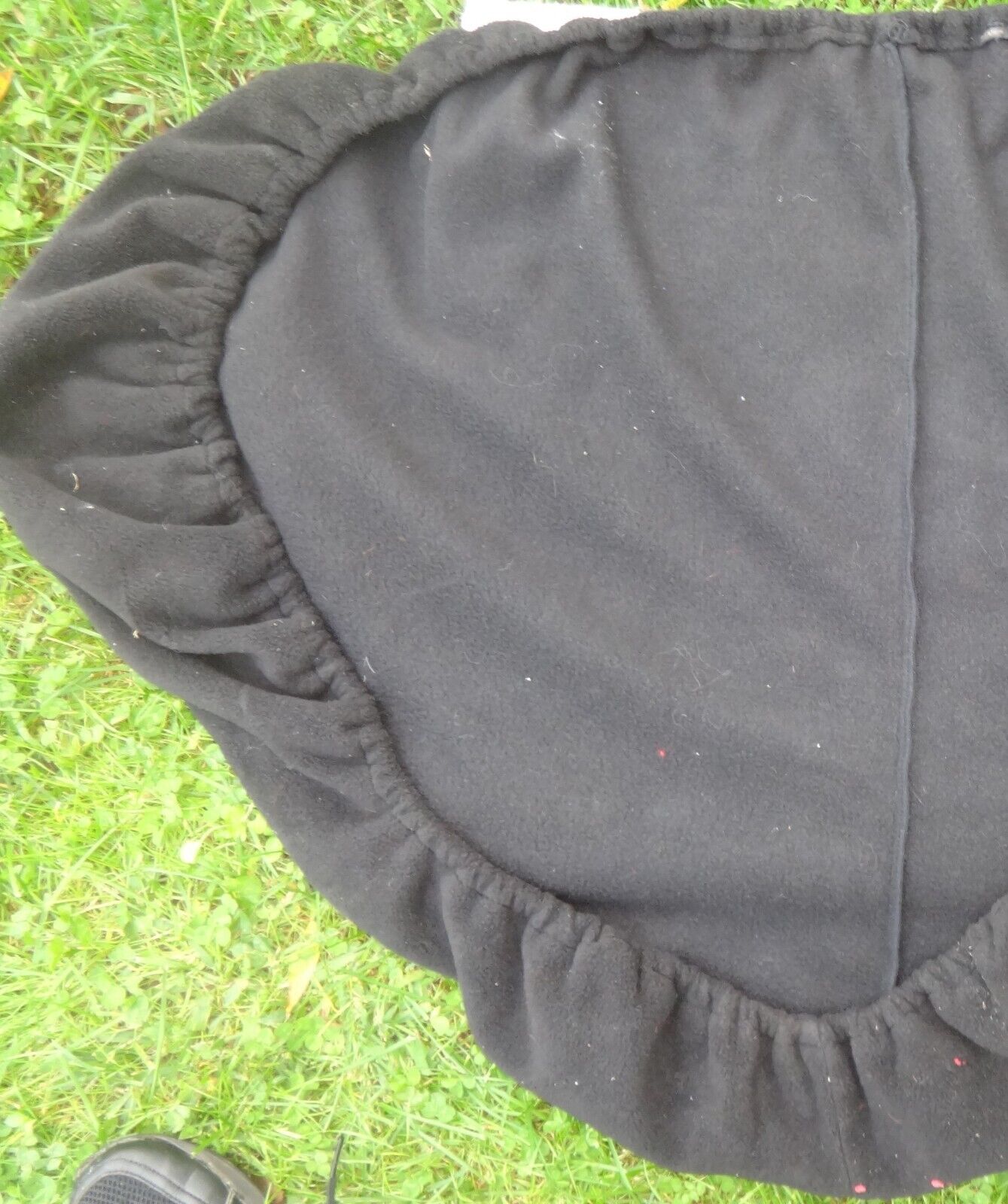 CROSBY EXSELLE English Saddle Cover - BLACK/White Logo - Soft Material - GREAT! - Fresh Stock Dated October 2025