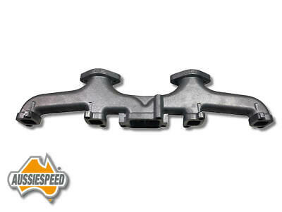 Ford inline 6 200 144 170 cylinder mustang dual outlet cast exhaust headers - Fresh Stock Dated October 2025