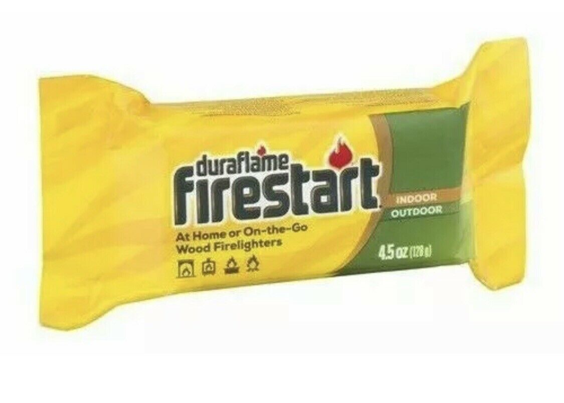 DURAFLAME 4841 FIRESTART 12 PACK FIRE LOG STARTER FIRELIGHTER WOODSTOVE FASTSHIP - Fresh Stock Dated October 2025