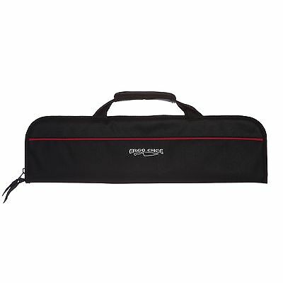 5 Pocket Chef Knife case roll bag w 5 pack knife edge guards Chef Gear Ergo Chef - Fresh Stock Dated October 2025