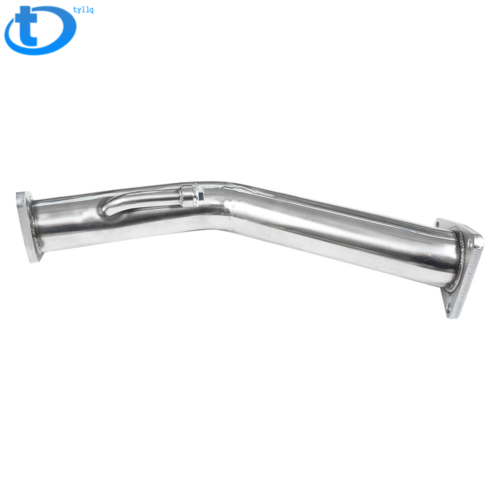 Two Exhaust Pipes Catless Straight Downpipe For Nissan 370Z Infiniti G37 3.7L V6 - Fresh Stock Dated October 2025