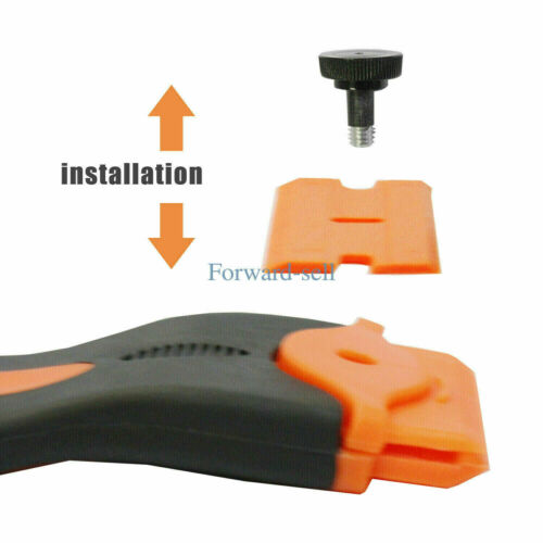 100Pcs Plastic Razor Blades and Razor Scraper Double Edged Sticker Removal Tool - Fresh Stock Dated October 2025