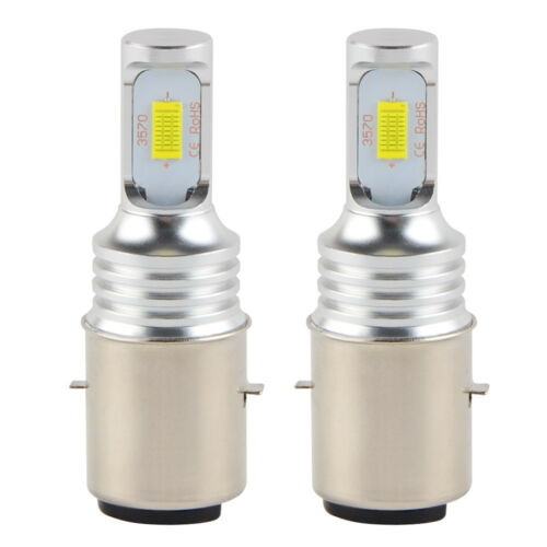 Bevinsee BA20D H6 LED Motorcycle Headlight Bulbs For KTM 125 200 300 350 EXC - Fresh Stock Dated October 2025