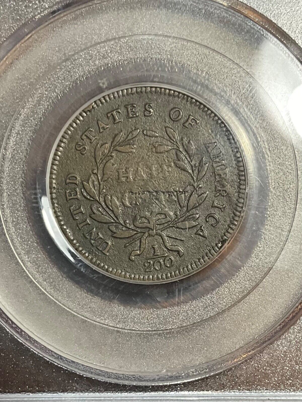 PCGS 1795 LIBERTY CAP HALF CENT LETTERED EDGE PUNCTUATED DATE  SUPER NICE VF - Fresh Stock Dated October 2025