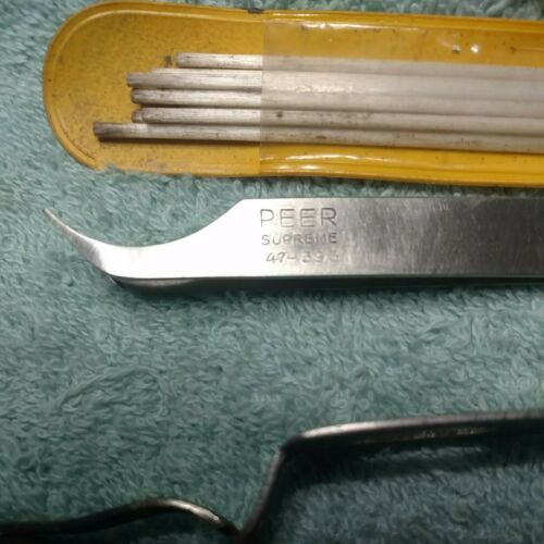 21 Vintage Watch Repair Tools Peer Tweezer Screwdriver Brush - Fresh Stock Dated October 2025