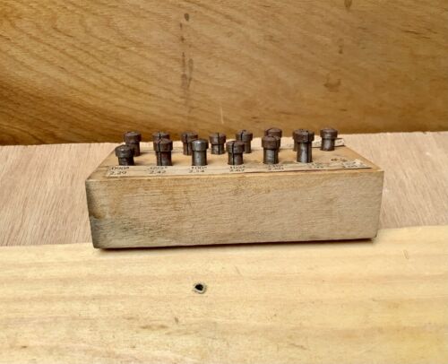 Vintage Set of Jewel Chucks - Collets, Thumb Screw Adjustable Watchmakers Tool! - Fresh Stock Dated October 2025