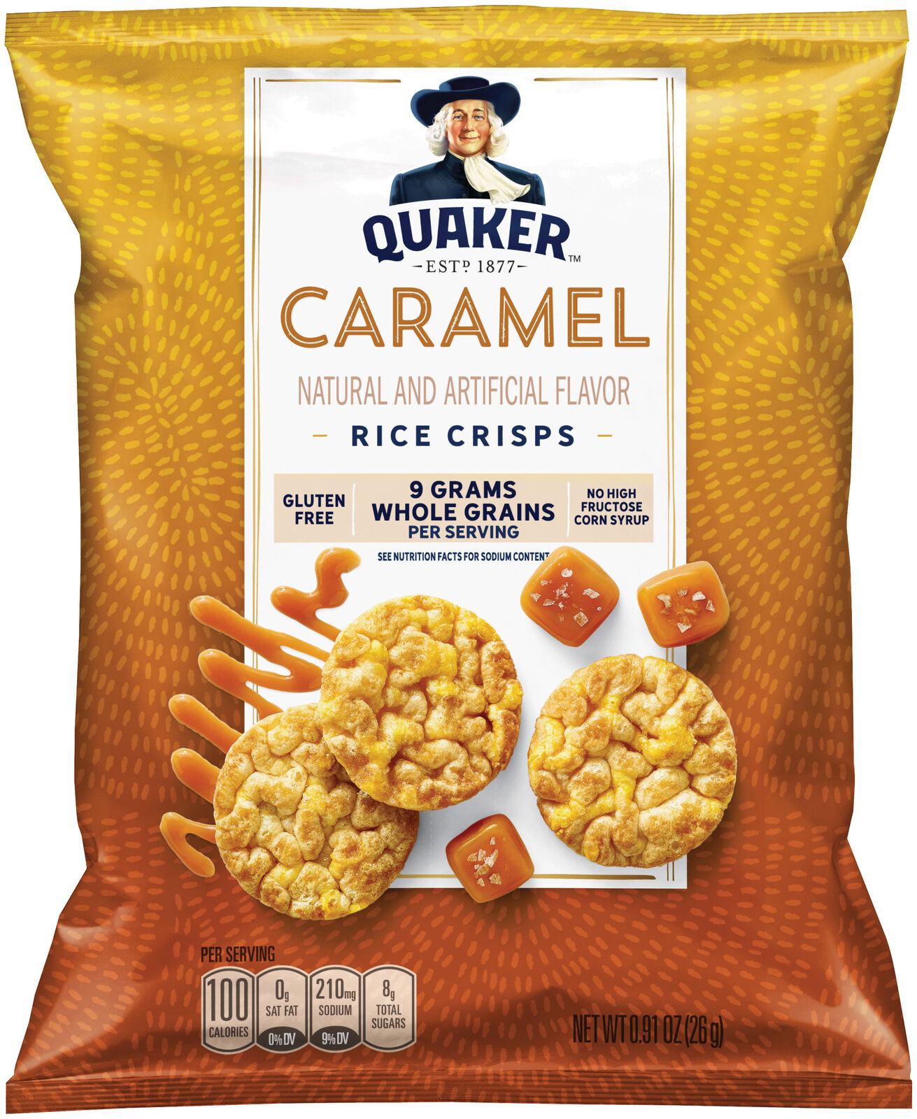 Quaker Rice Crisps, Variety Pack, 0.91 oz Bags, 30 Count....... - Fresh Stock Dated October 2025