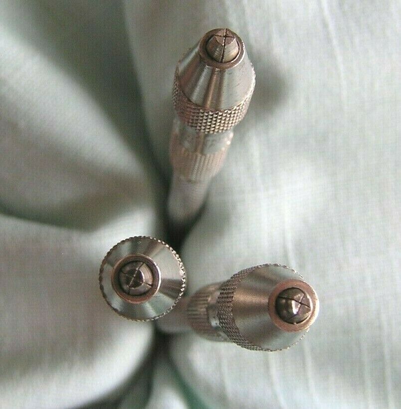 L.S. STARRETT CO. WATCHMAKER/JEWELRY REPAIR TOOLS - 3 PIN VICES - Fresh Stock Dated October 2025