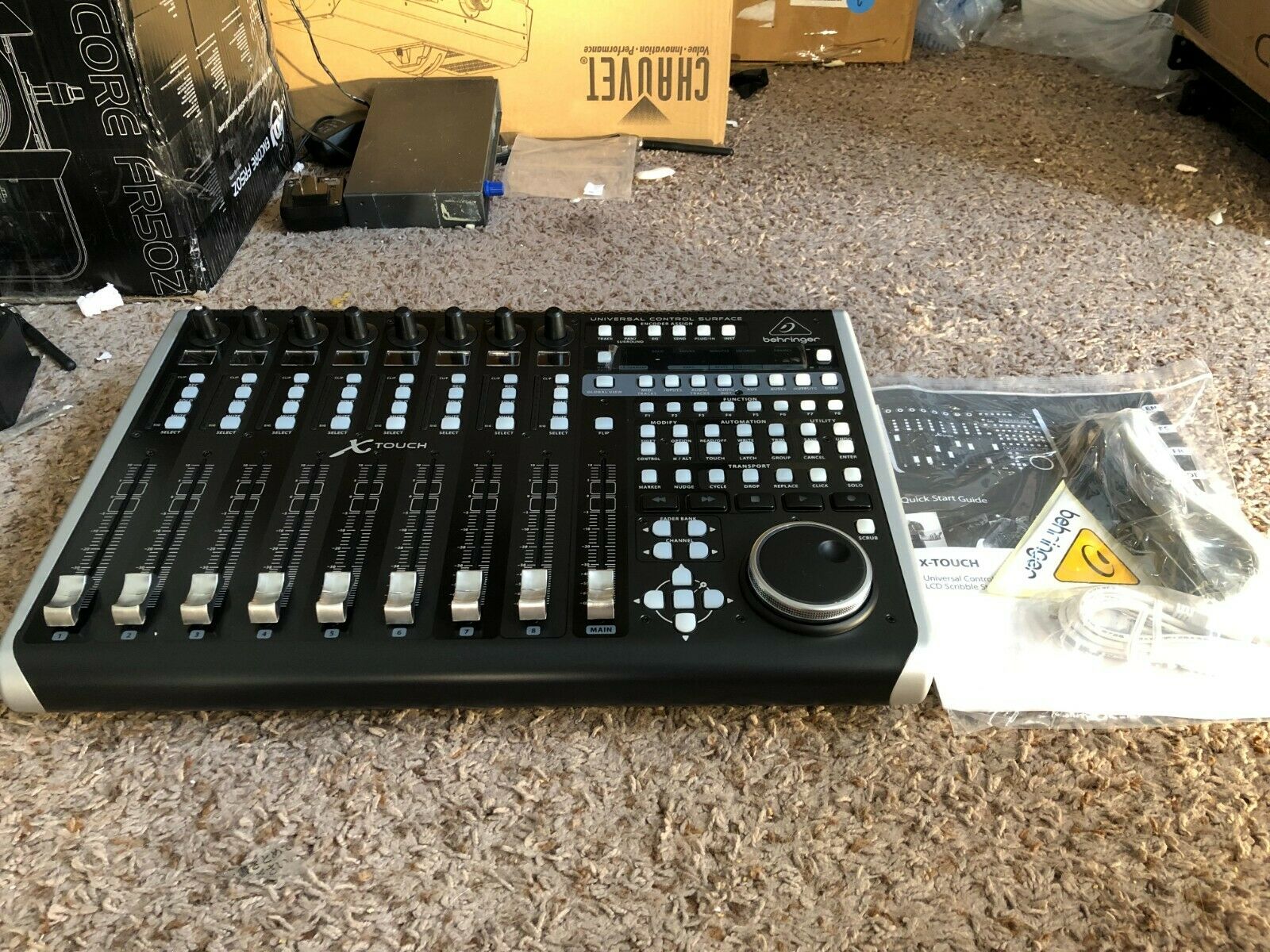 Behringer X-TOUCH Universal DAW Control Surface logic ableton pro tools mackie - Fresh Stock Dated October 2025