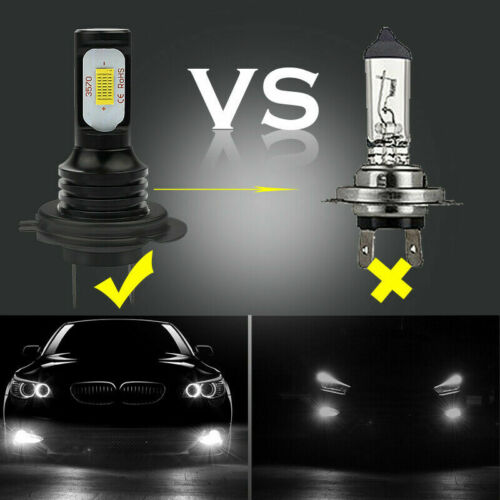LED Headlight Bulbs For Kawasaki Ninja 250R EX250J 09-12 ZX6R ZX636F ABS 2013-15 - Fresh Stock Dated October 2025
