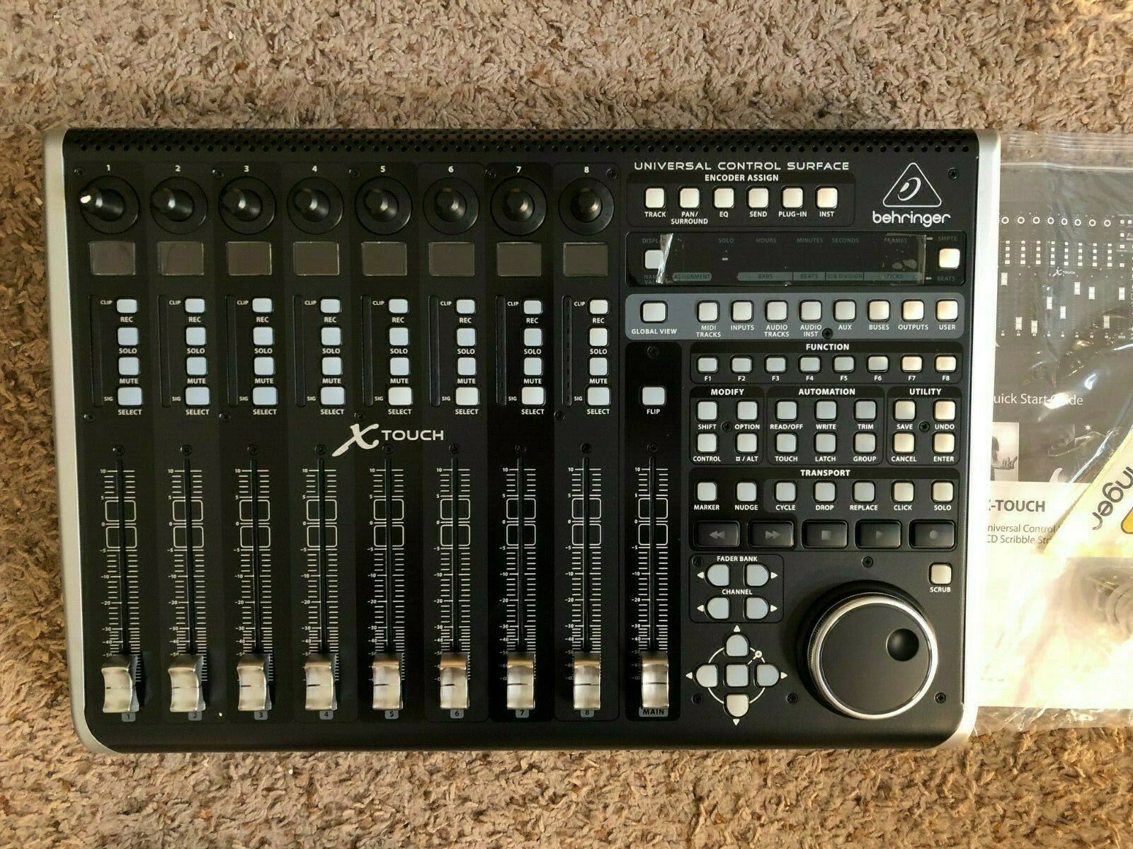 Behringer X-TOUCH Universal DAW Control Surface logic ableton pro tools mackie - Fresh Stock Dated October 2025